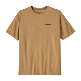 T-Shirt Patagonia Men P-6 Logo Responsibili-Tee Talon Gold