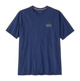 T-Shirt Patagonia Men Strataspire Responsibili-Tee Clement Blue
