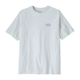 T-Shirt Patagonia Men Strataspire Responsibili-Tee White