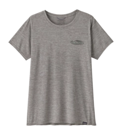 T-Shirt Patagonia Women Cap Cool Daily Graphic Shirt Lands Made Of: Feather Grey