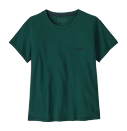 T-Shirt Patagonia Women P-6 Logo Responsibili-Tee Cascade Green