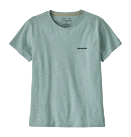 T-Shirt Patagonia Women P-6 Logo Responsibili-Tee P-6 Outline: Virtually Blue