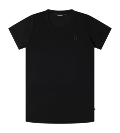 T-Shirt Poederbaas Women SOLX Merino Tee Black 125 gsm
