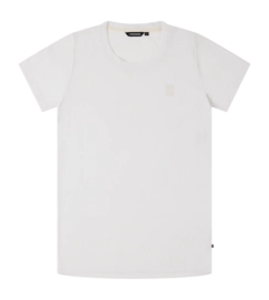 T-Shirt Poederbaas Women SOLX Merino Tee Off White 125 gsm