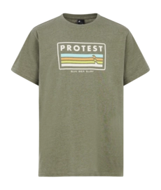 T-shirt Protest Garçons Prtmarius Artichoke Green