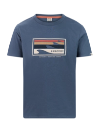 T-Shirt Protest Men PRTHanwell Empire Blue