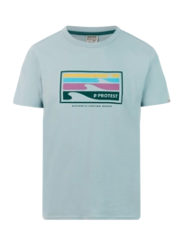 T-Shirt Protest Men PRTHanwell Tourmaline Blue