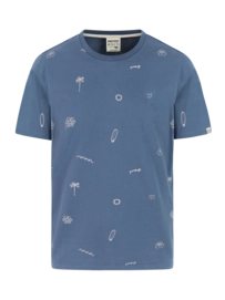T-Shirt Protest Men PRTKeely Empire Blue