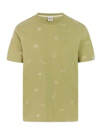 T-Shirt Protest Men PRTKeely Fern Green