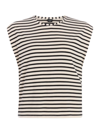 T-Shirt Protest Women PRTFancier Kitoffwhite