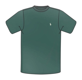 T-Shirt Ralph Lauren Men Classic Fit Jersey Crewneck Vintage Pine