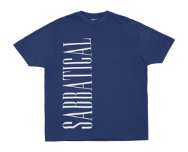 T-Shirt Sabbatical Vintage Unisex Logo Night Blue White