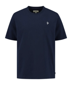 T-Shirt Shiwi Men FINN Coral Logo Blue Dark Navy