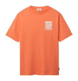 T-Shirt Shiwi Men LIAM Waves And Rays Orange Coral