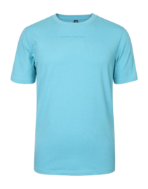 T-Shirt The Indian Maharadja Men Cotton Tee Surf Blue Relaxed Fit