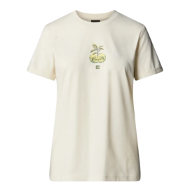 T-Shirt The North Face Women Connect Relaxed Ss Tee-Graphic White Dune
