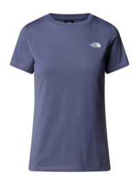 T-Shirt The North Face Women SS Sd Slim Blue Eclipse