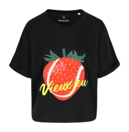 T-Shirt Vieux Jeu Women Berry Tee Black
