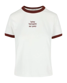 T-Shirt Vieux Jeu Women Floor White