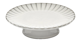 Taartplateau Serax Inku Tableware White L 24 x 24 x 6,5 cm