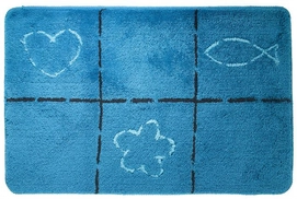 Bath Mat Sealskin Tack Royal Blue