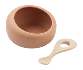Tafelset Liewood Kids Sparia Bowl With Spoon Tuscany Rose / Apple Blossom