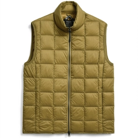 Vest Taion Unisex Hi Neck W-Zip Down Beige
