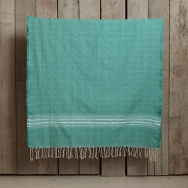 Fouta Talazzio Call it Aqua Green/ Silver