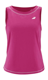 Tanktop Babolat Women Exercise Pink Peacock Cotton Tank Regular Fit