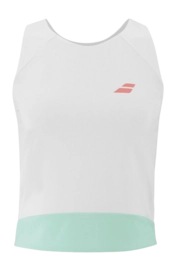 Tanktop Babolat Women Perf Tank White Slim Fit