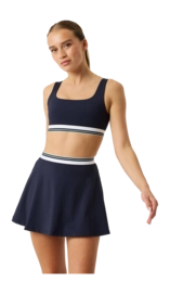 Tanktop Björn Borg Women Ace Court Cropped Top Night Sky