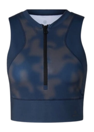 Tanktop Bogner Fire + Ice Women Celeste Navy Blue/Grey Slim Fit