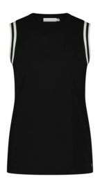 Tanktop House of Gravity Women Active Stripe Black White
