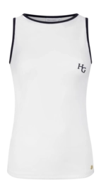 Tanktop House of Gravity Women Rib Tank Top White Topaz X Blue