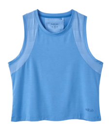 Tanktop Rab Women Rivelin Crop Tank Bluebird Regular Fit