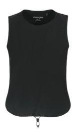 Tanktop Vieux Jeu Women Caro Top Black