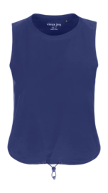 Tanktop Vieux Jeu Women Caro Top Blue