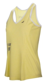 Tanktop Babolat Core Crop Top Girl Lime Washed