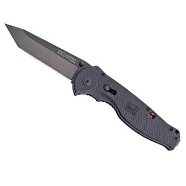 Klappmesser SOG Flash II Tanto Schwarz