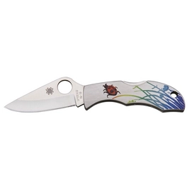 Vouwmes Ladybug 3 PE Tattoo Spyderco