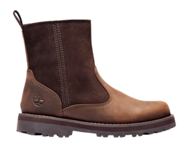 Timberland Courma Kid Warm Lined Boot Dark Brown Kinder-Schuhgröße 31