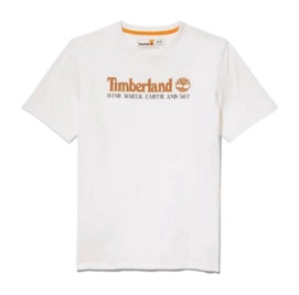 T-Shirt Timberland Men Wind, Water, Earth, and Sky T-Shirt White