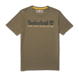 T-Shirt Timberland Men Wind, Water, Earth, and Sky T-Shirt Grape Leaf-S