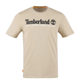 T-Shirt Timberland Men WWES Front Tee Lemon Pepper-M