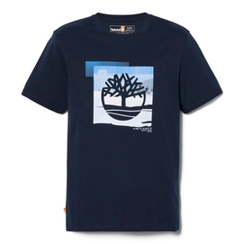 T-Shirt Timberland SS Coast Graphic Tee Men Dark Sapphire-XL