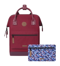 Rucksack Cabaïa Adventurer Melanged Santiago De Cuba Burgundy Medium '24