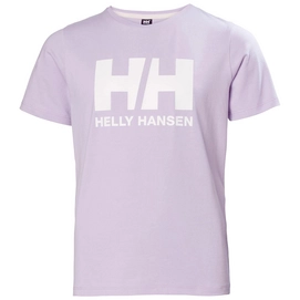 T-Shirt Helly Hansen Junior Logo T-Shirt Lilatech Lilas