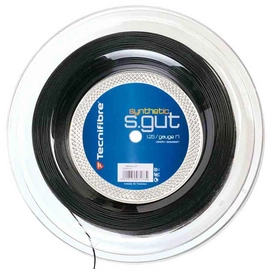 Cordage Tecnifibre Reel 200M Synthetic Gut Noir 1,25