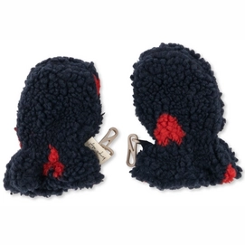 Want Konges Slojd Grizz Teddy Baby Mittens Mon Amour/Blue