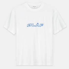 T-Shirt Olaf Men Italic Optical White-S